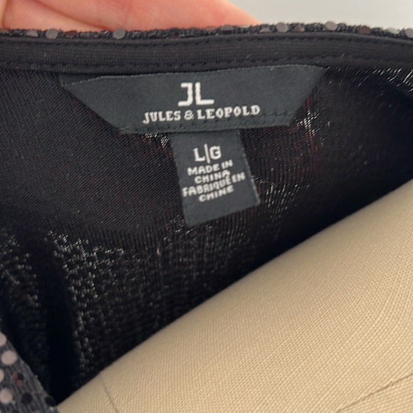 Metallic blazer, size large - Picture 5 of 7